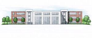 Illustration of what Abilene Hall will look like after construction.